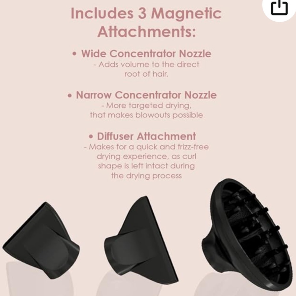 Luxury Professional Blowdryer
ONE LEFT ‼️ - Picture 4 of 15